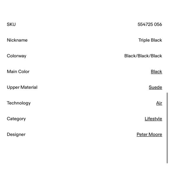 Nike Air Jordan 1 Mid GS “Triple Black” (554725-056) Size 6Y - Picture 2 of 9